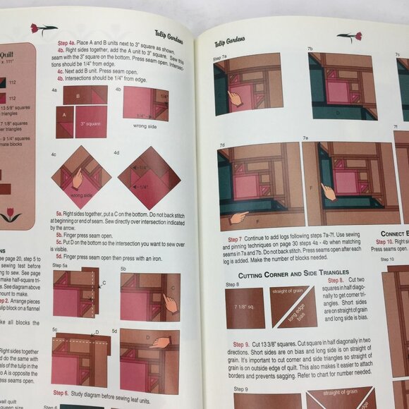 Vintage 1997 Decorating With Theme Quilts Book Sharlene Jorgenson Pattern Design - Picture 6 of 10